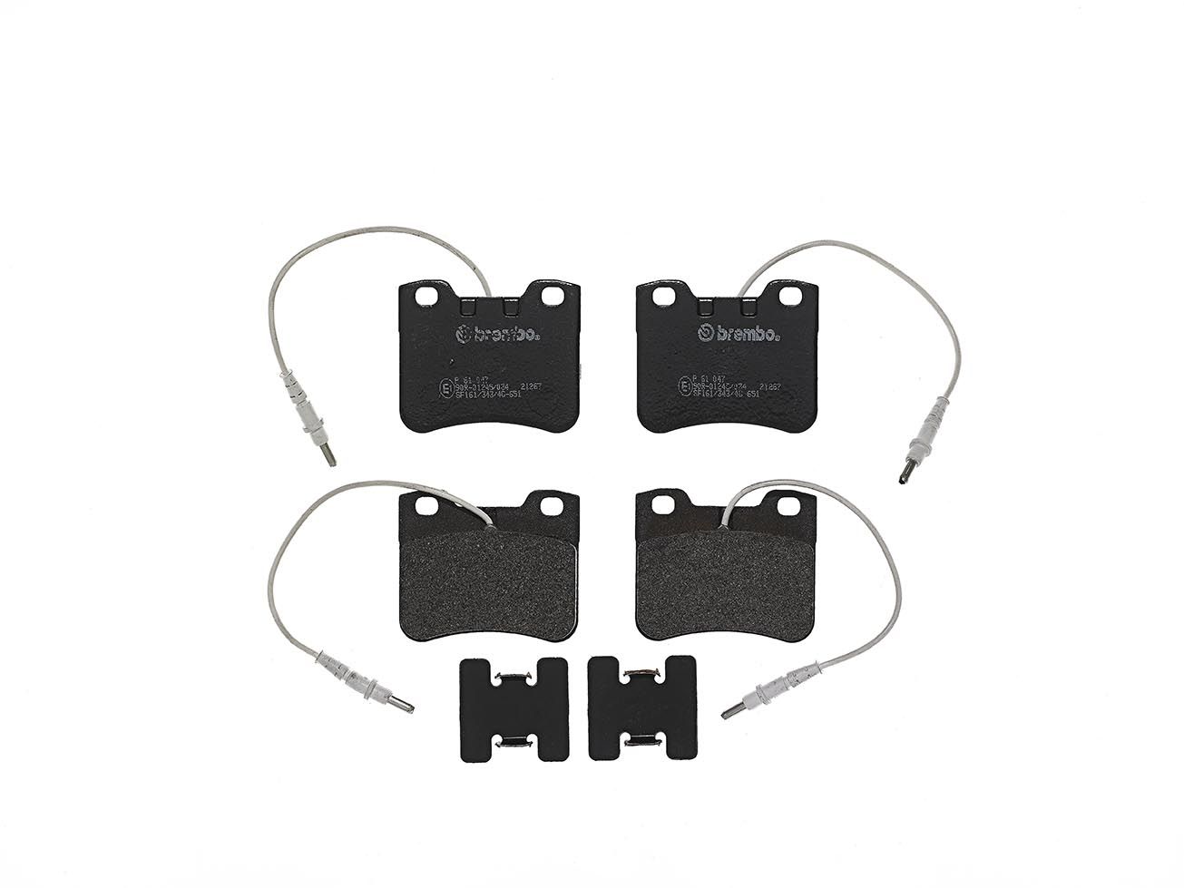 BREMBO P 61 047 Brake pad set, disc brake