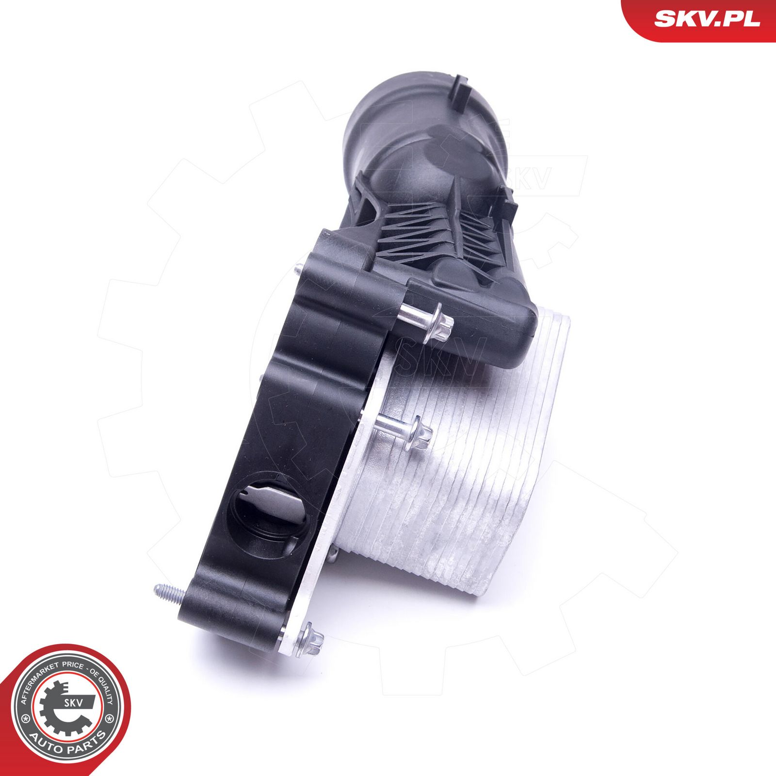Oil Cooler, engine oil-6