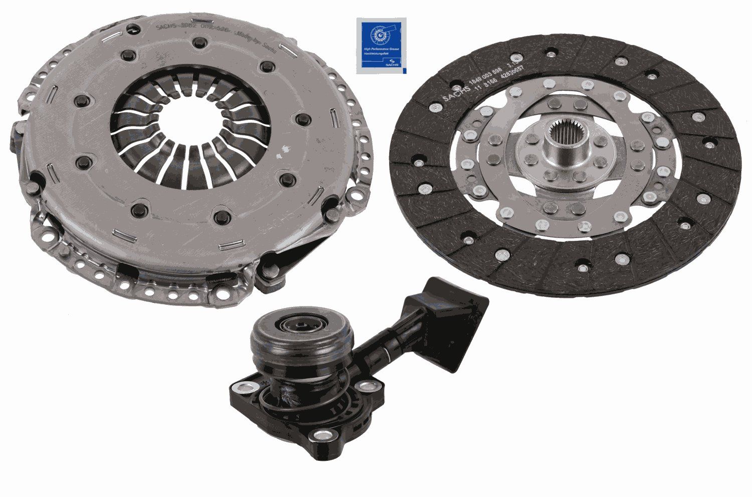 SACHS 3000 990 455 Clutch kit