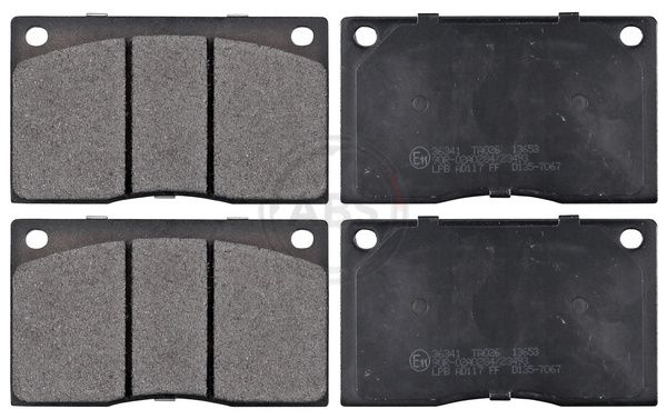 A.B.S. 36341 Brake pad set, disc brake
