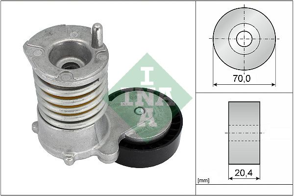 Belt Tensioner, V-ribbed belt