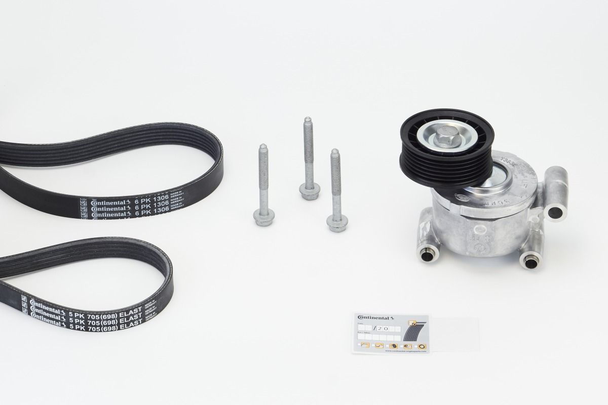 CONTINENTAL CTAM 6PK1306K3 V-ribbed belt set