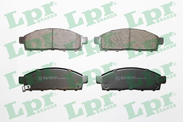 LPR 05P1319 Brake pad set, disc brake