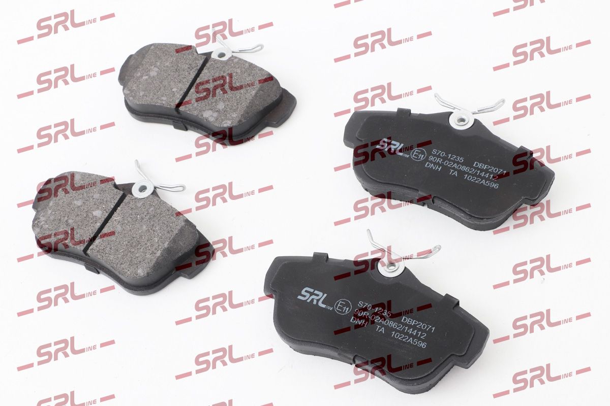 SRLINE S70-1235 Brake pad set, disc brake