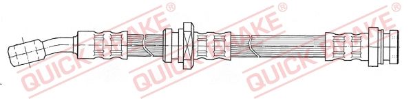 QUICK BRAKE 58.943 Brake hose