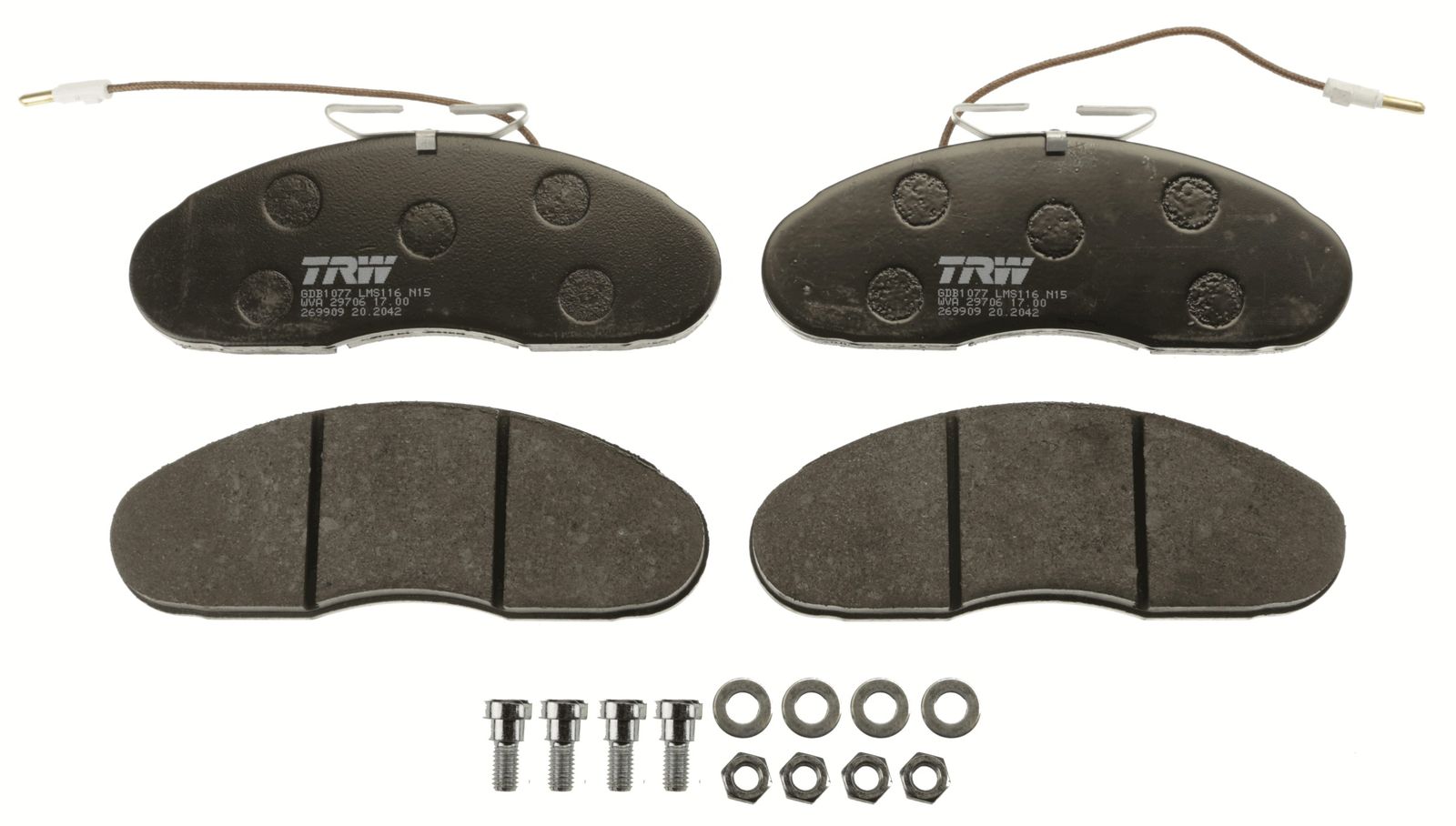 Brake Pad Set, disc brake-1