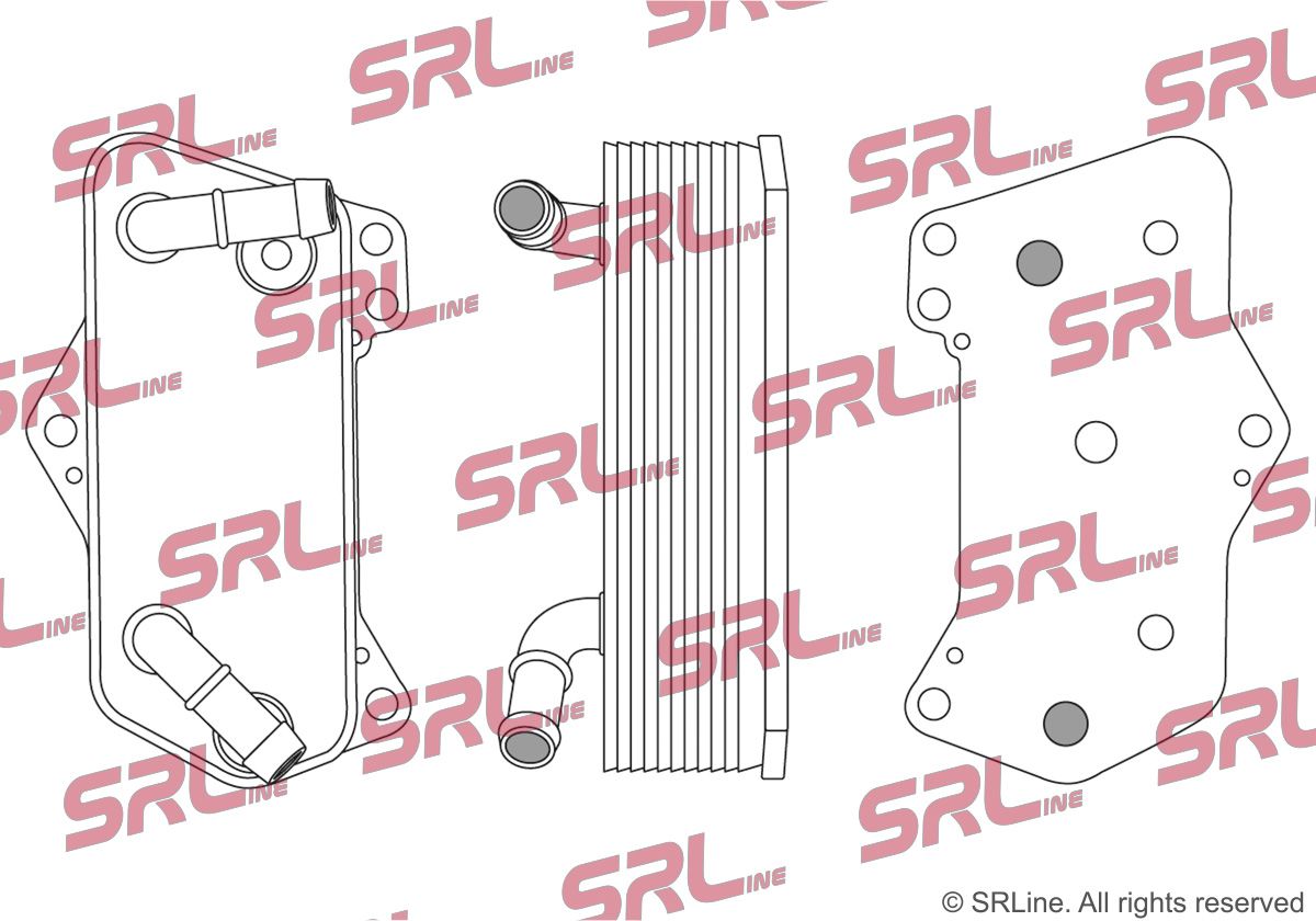 Oil Cooler, automatic transmission