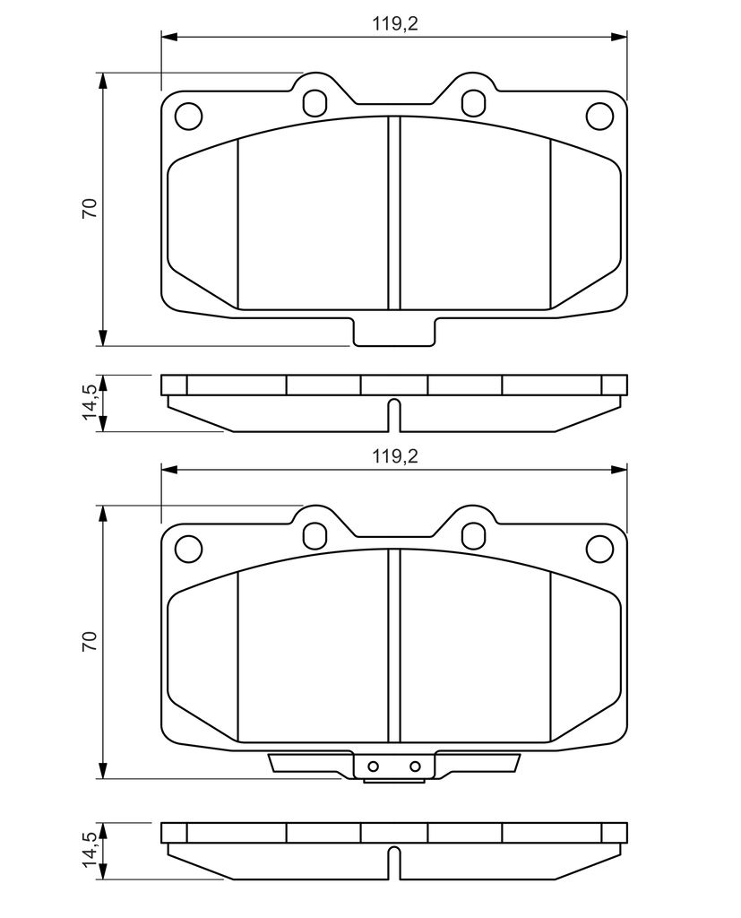 Brake Pad Set, disc brake-4