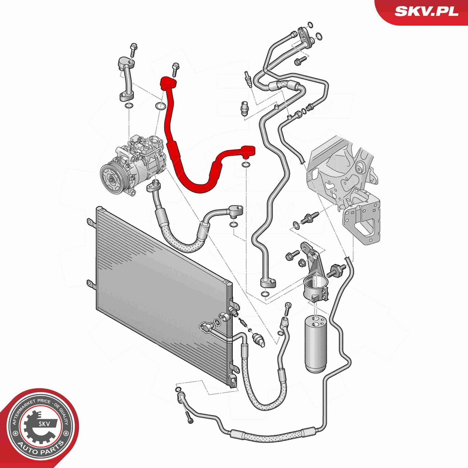 High-pressure Line, air conditioning-3