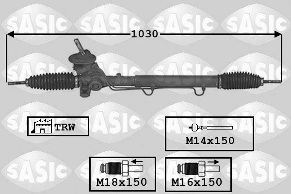 SASIC 7176029 Steering gear