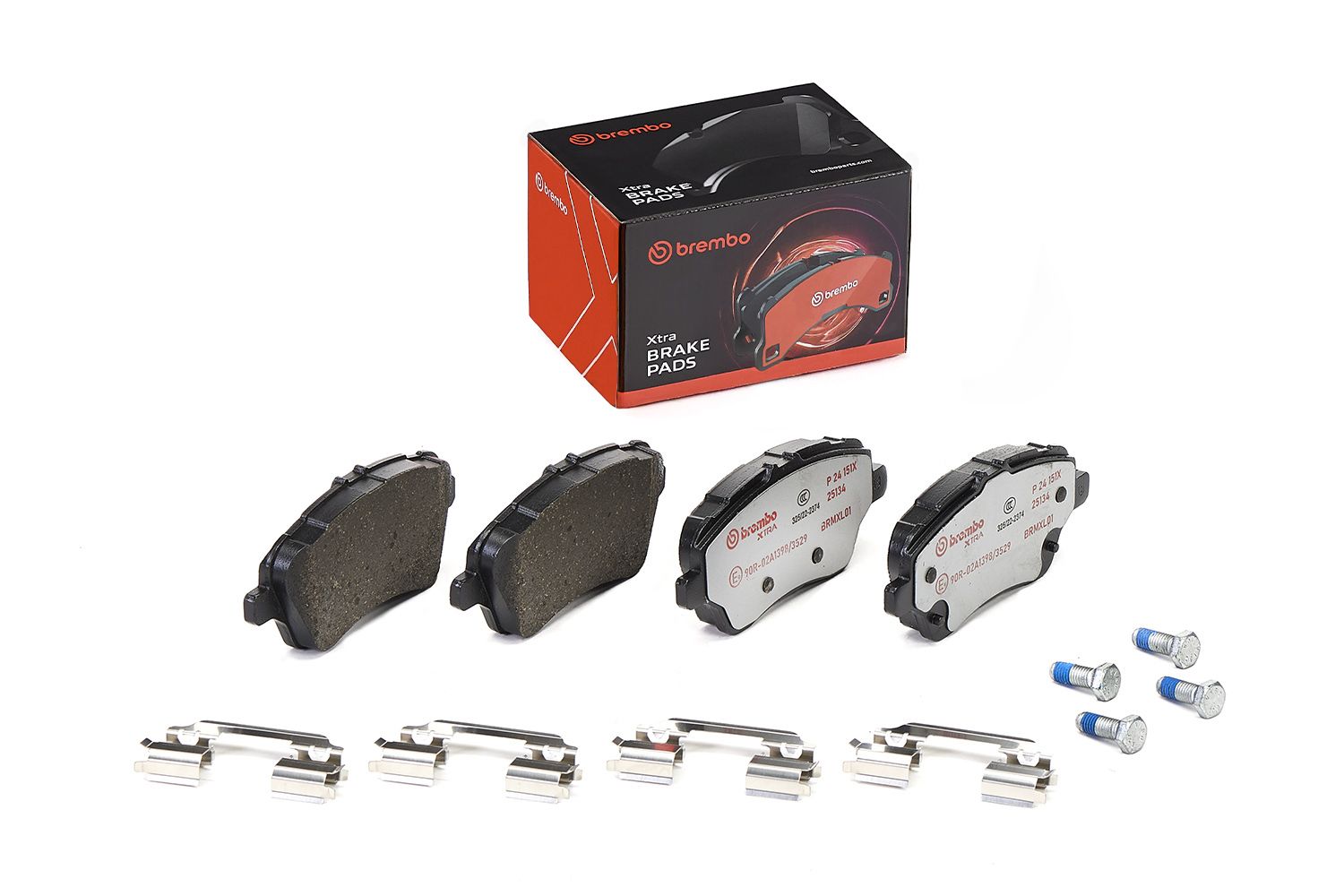 BREMBO P 24 151X Brake pad set, disc brake