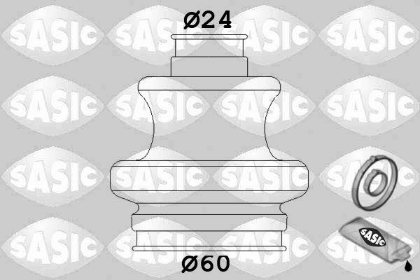 SASIC 1906138 Bellow kit, drive shaft