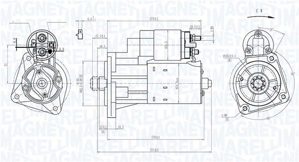 MAGNETI MARELLI 063720297010 Starter