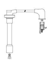 BREMI 740/56 Ignition cable
