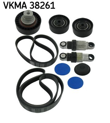 SKF VERTEVO VKMA 38261 V-ribbed belt set