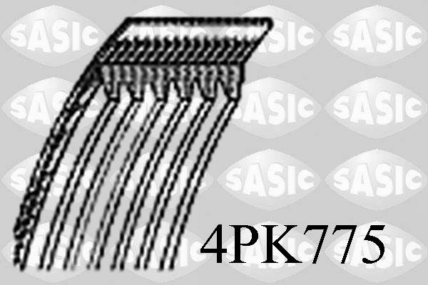 SASIC 4PK775 V-ribbed belt