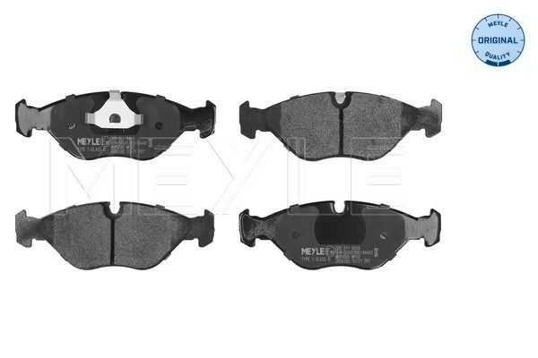 MEYLE 025 211 5419 Stabdžių trinkelių rinkinys, diskinis stabdys