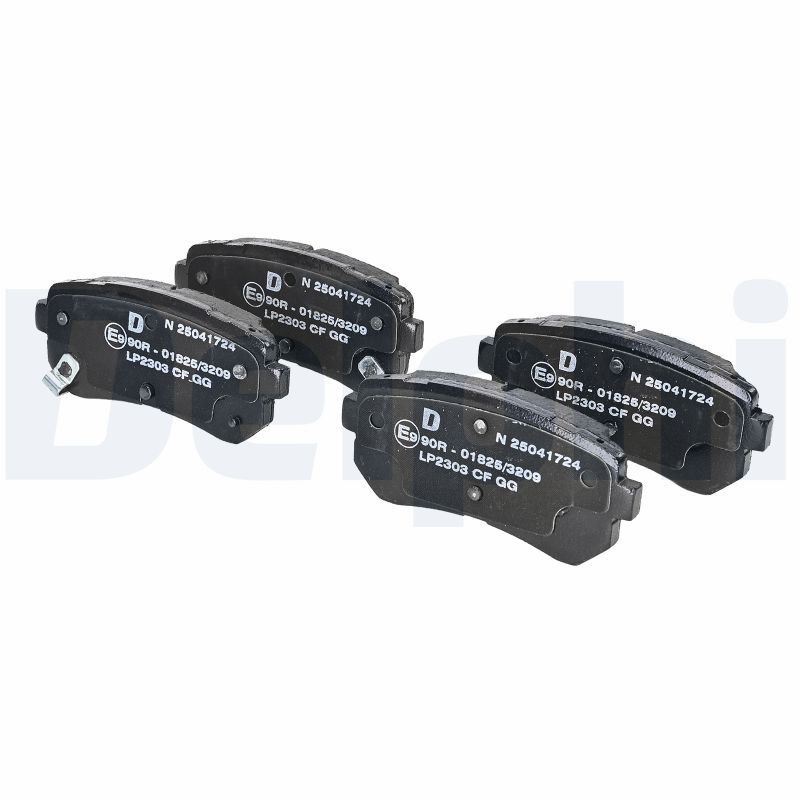 DELPHI LP2303 Brake pad set, disc brake