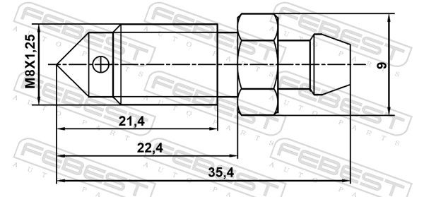 Bleeder Screw/Valve, brake caliper-1