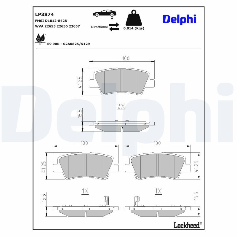 Brake Pad Set, disc brake-2