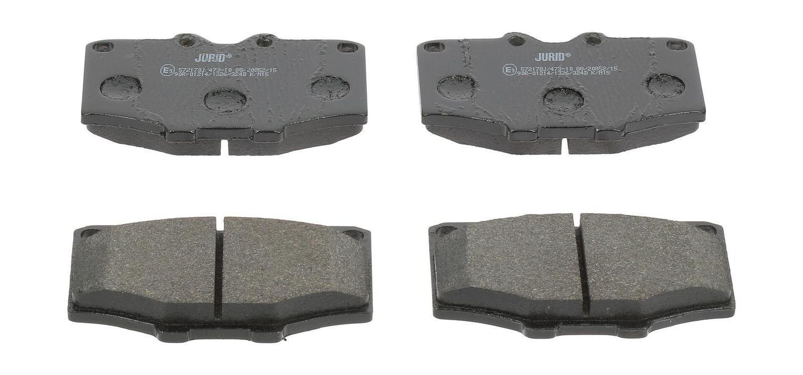 JURID 572178J Brake pad set, disc brake