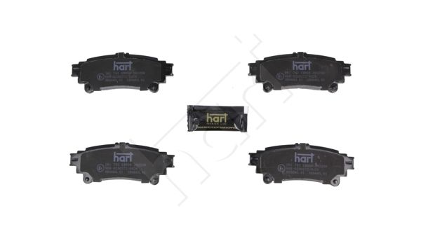 stabdžių trinkelių rinkinys, diskinis stabdys-1