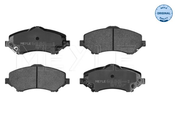 MEYLE 025 246 0417 Brake pad set, disc brake
