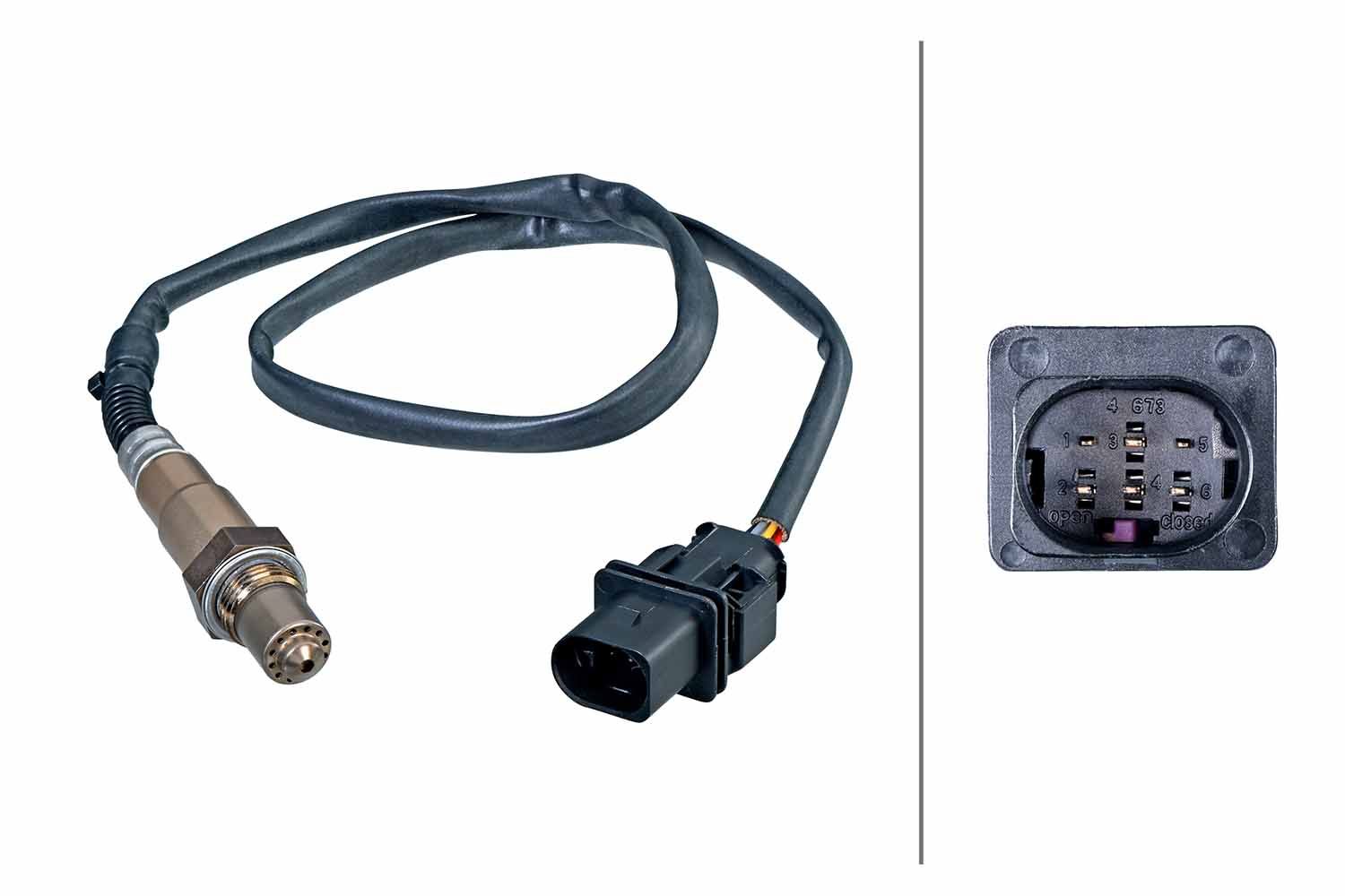 HELLA 6PA 358 243-701 Oxygen sensor