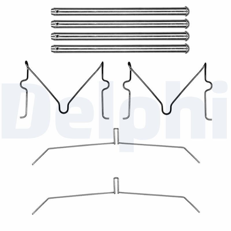 DELPHI LX0848 Accessory kit, disc brake pad