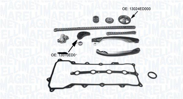 MAGNETI MARELLI 341500001290 Timing chain kit