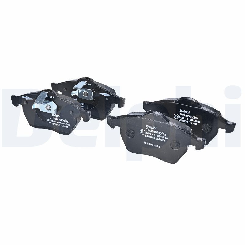 DELPHI LP1600 Brake pad set, disc brake