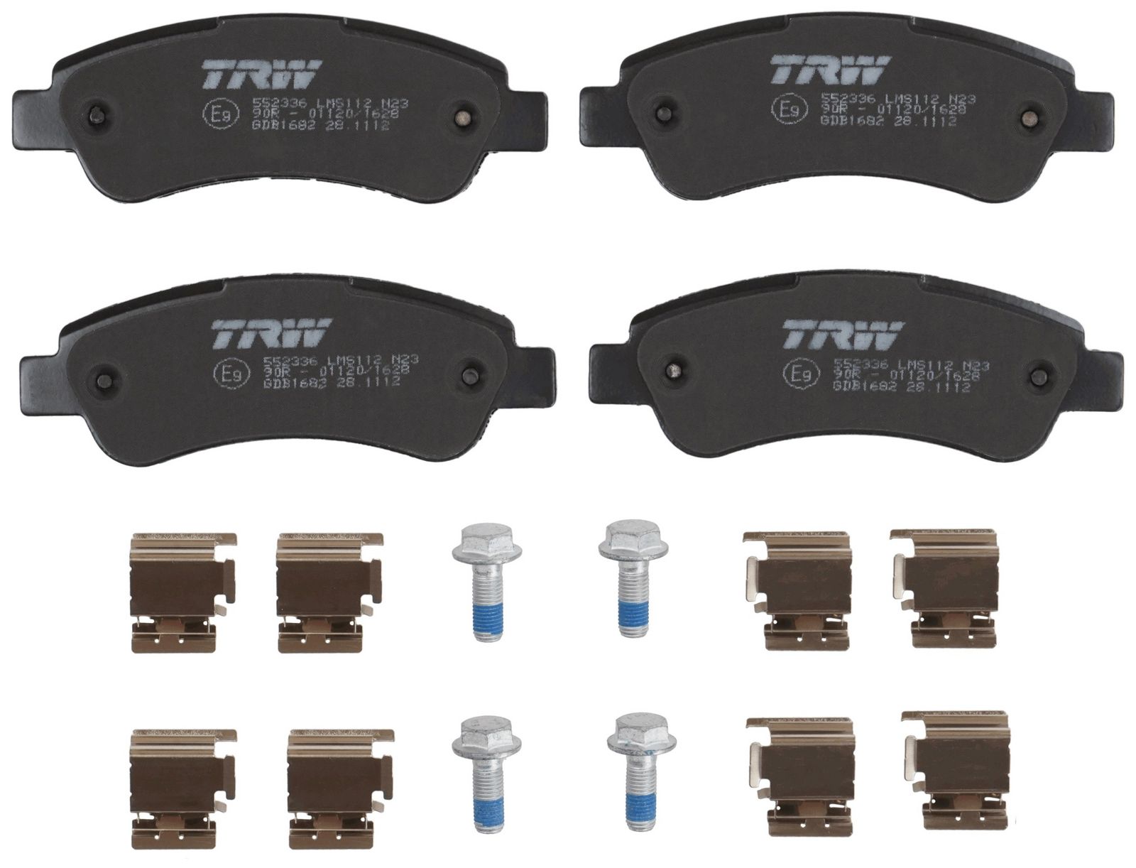 Brake Pad Set, disc brake-1