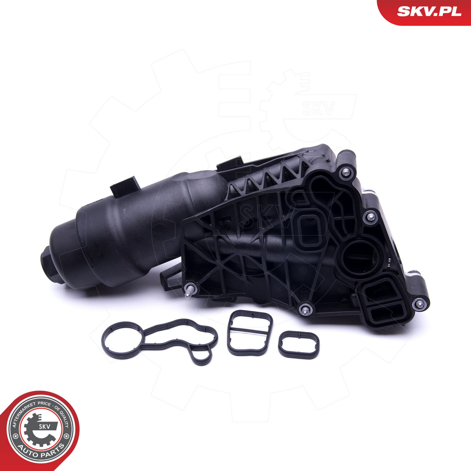 Oil Cooler, engine oil-4
