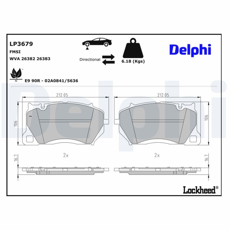 Brake Pad Set, disc brake-2