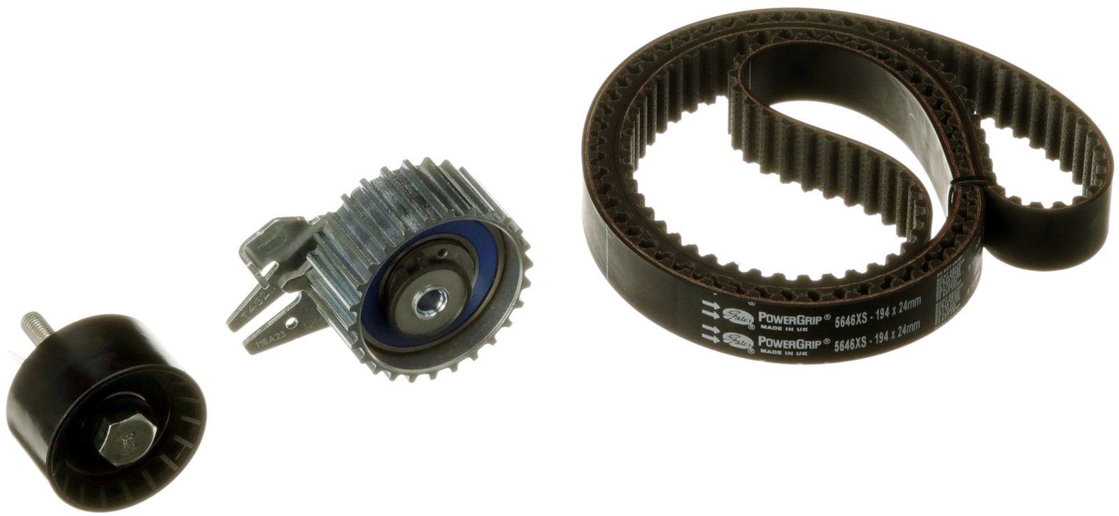 GATES K015646XS Timing belt kit