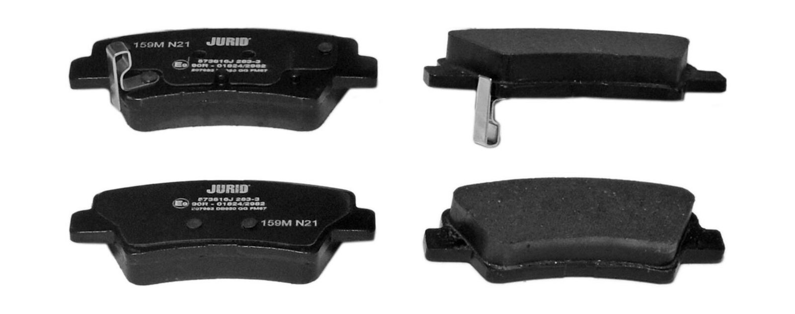 JURID 573816J Brake pad set, disc brake
