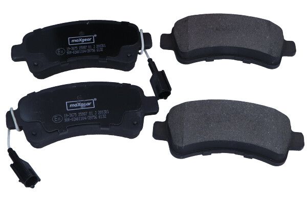 MAXGEAR 19-3675 Brake pad set, disc brake
