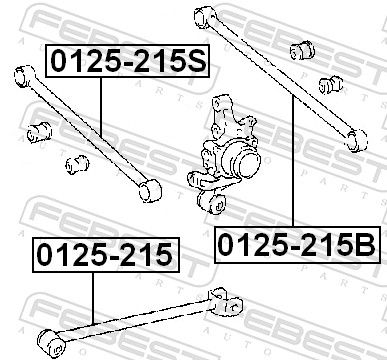 Control/Trailing Arm, wheel suspension-1
