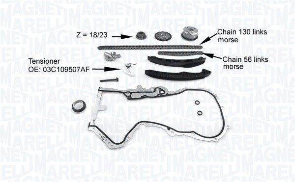 MAGNETI MARELLI 341500001200 Timing chain kit