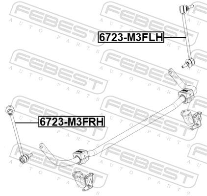 Link/Coupling Rod, stabiliser bar-1