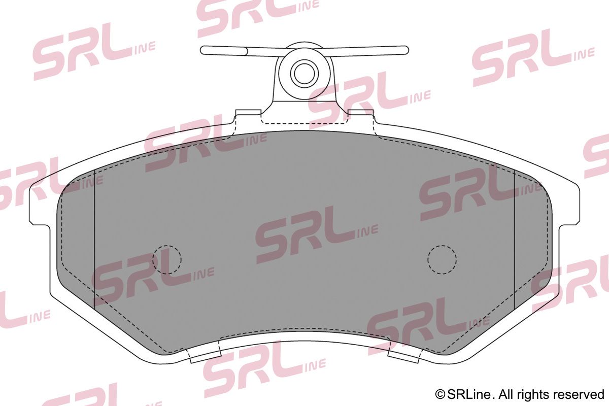 SRLINE S70-0027 Brake pad set, disc brake