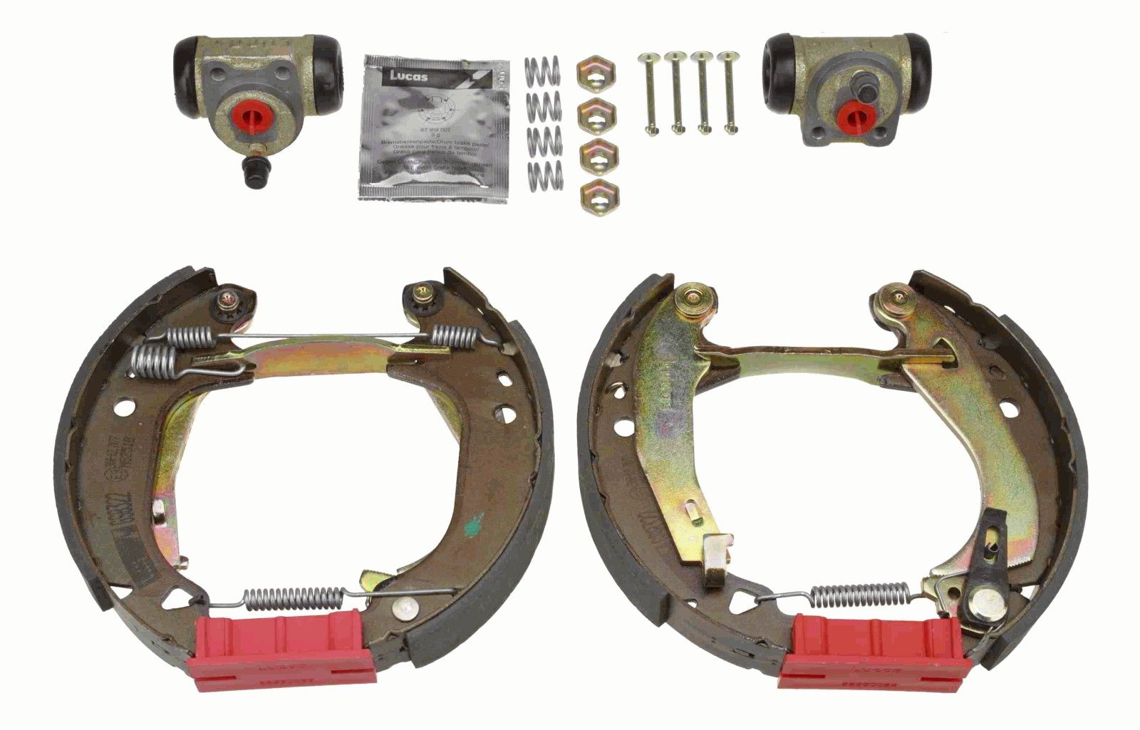 TRW GSK1249 Brake shoe set