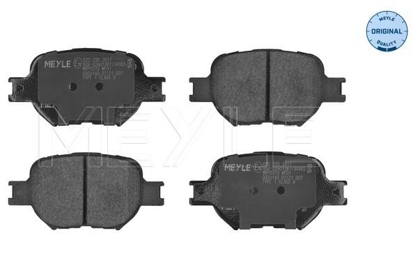 MEYLE 025 235 2617 Brake pad set, disc brake