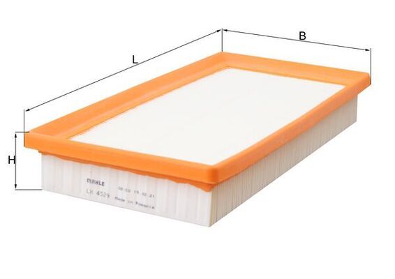 KNECHT LX 4529 Air filter
