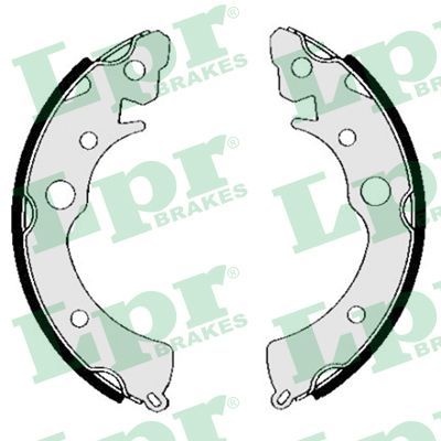 LPR 04810 Brake shoe set