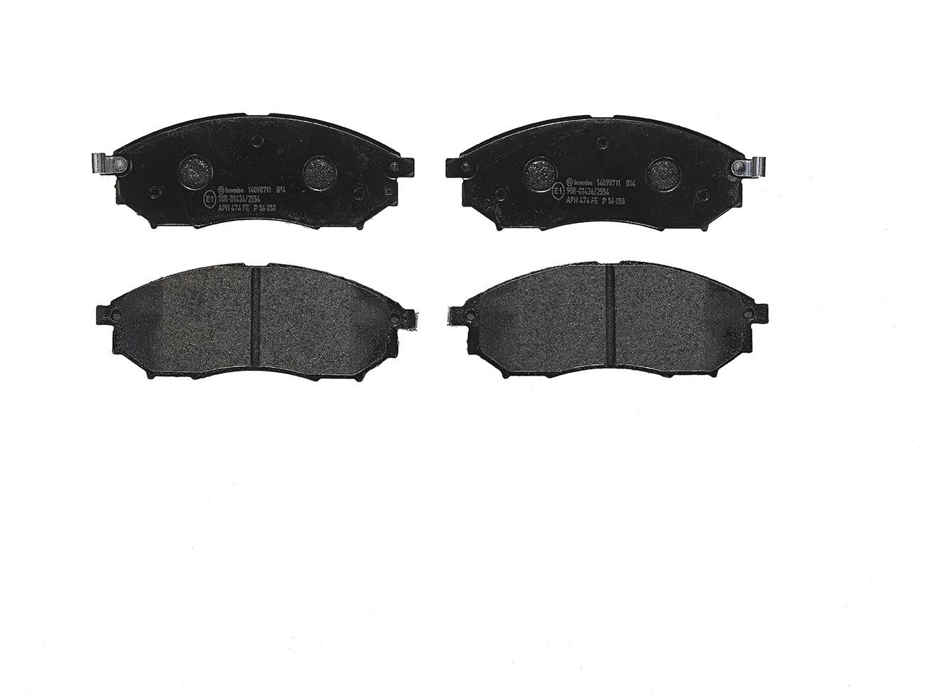 BREMBO P 56 058 Brake pad set, disc brake