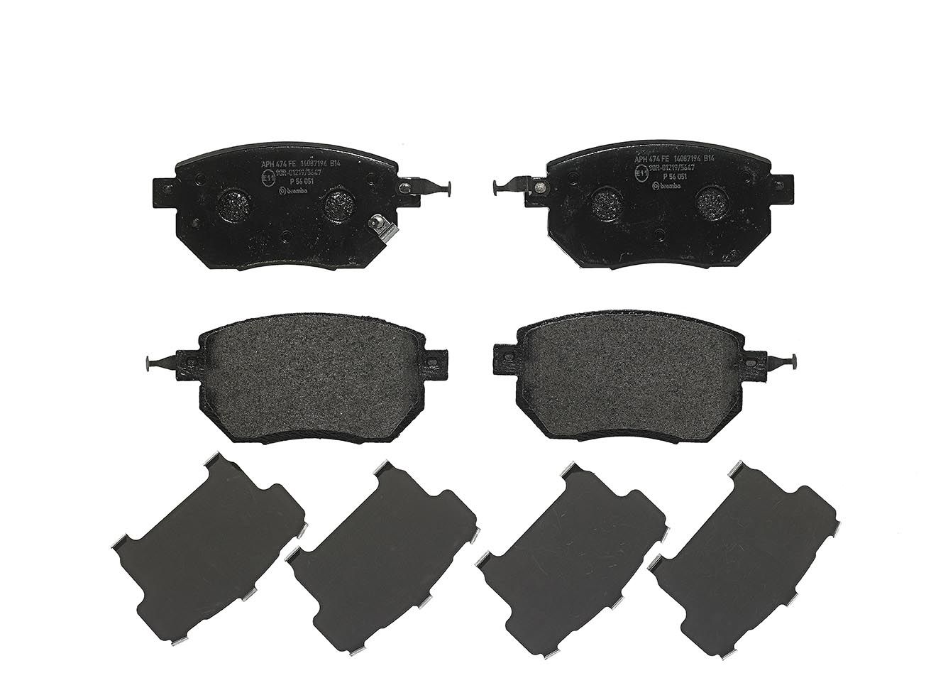 BREMBO P 56 051 Brake pad set, disc brake