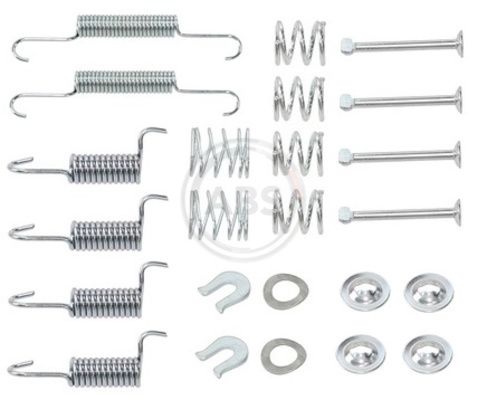 A.B.S. 0010Q Accessory kit, parking brake shoes