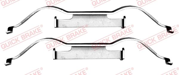QUICK BRAKE 109-1681 Accessory kit, disc brake pad