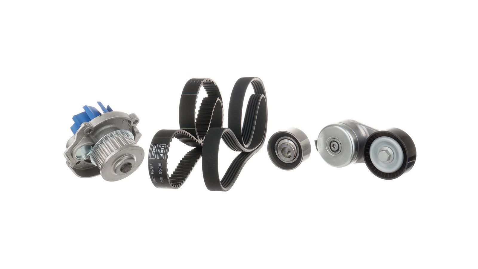 SKF VERTEVO VKMC 12012 Water pump + timing/v-ribbed belt set
